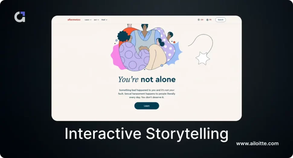 Interactive Storytelling: Web Design Trend