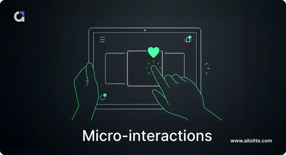 Micro-interactions: Web Design Trend