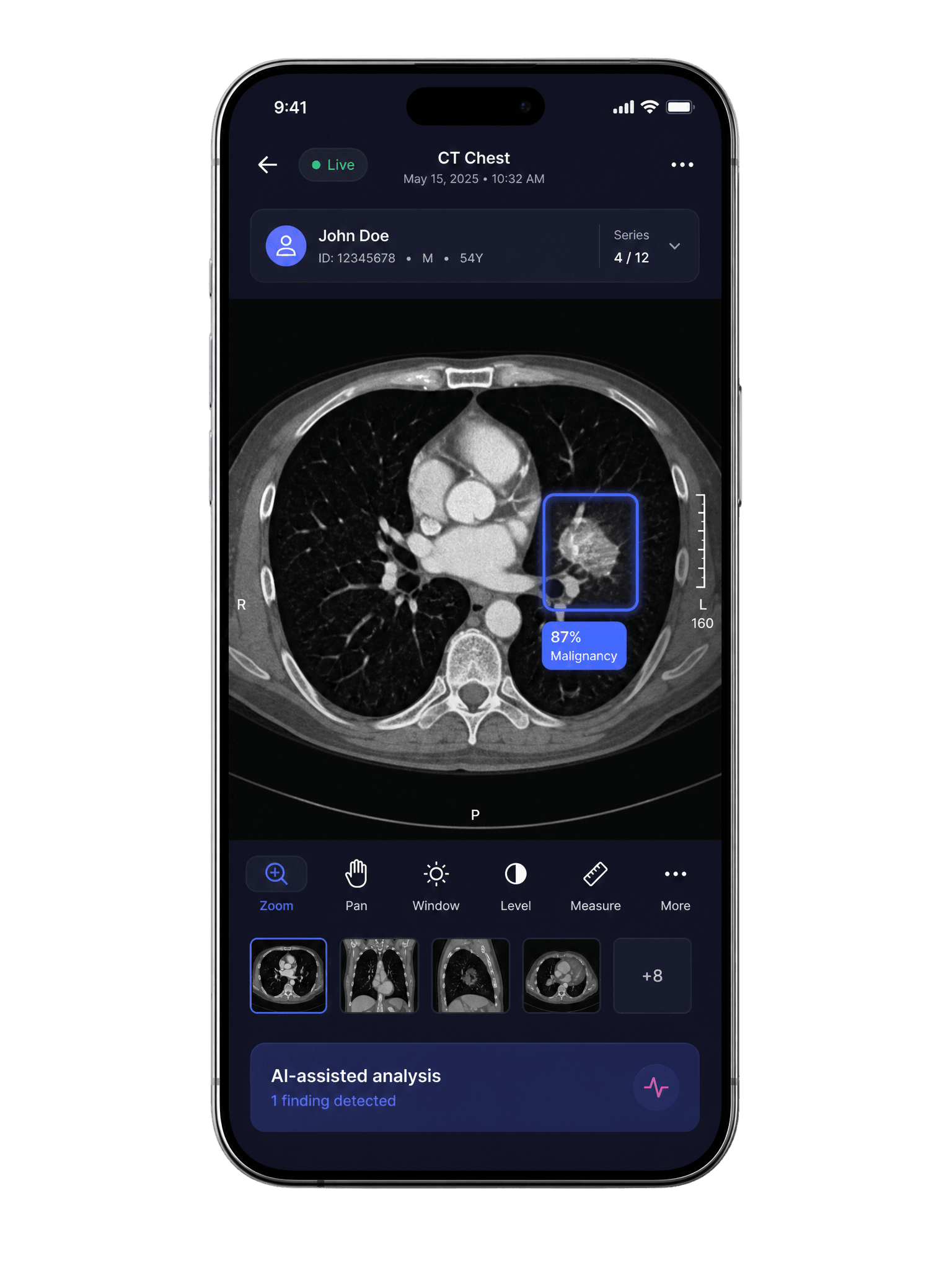 Diagnostic software, built for clarity and clearance