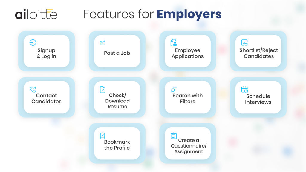 Job Portal Features for Employers