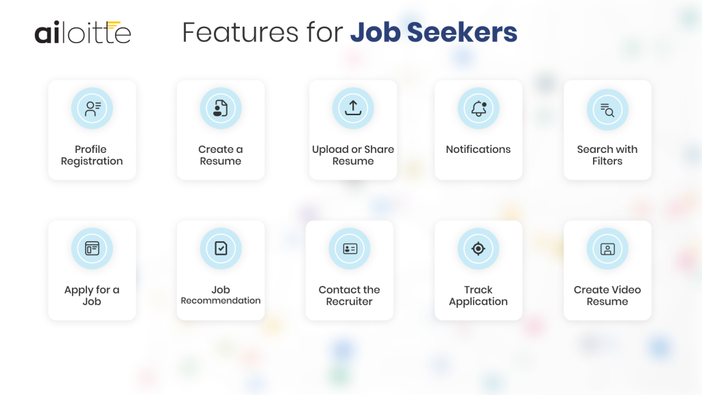 Job Portal Features for Job Seekers