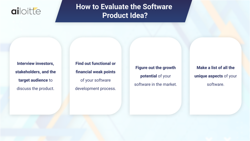 Evaluate Software Product Idea