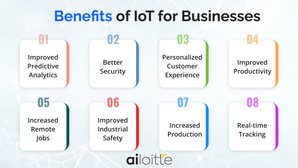 benefits of iot in business