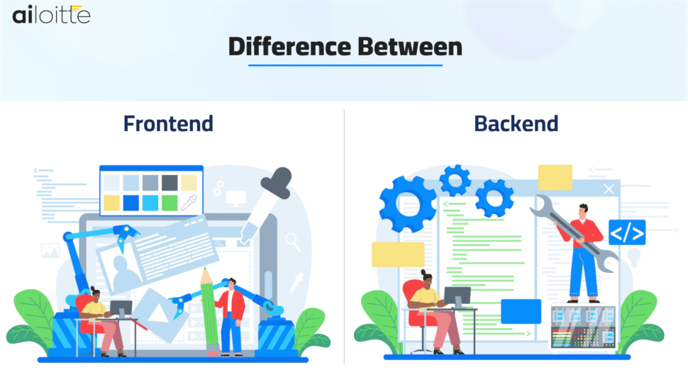 frontend vs backend development