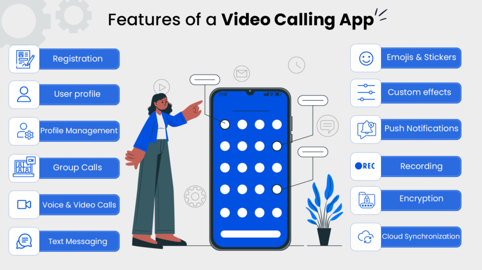 video chat app features