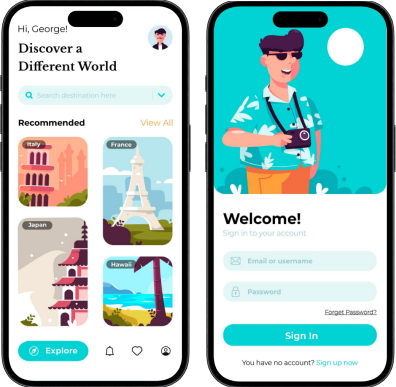 Travel Mobile App Feature